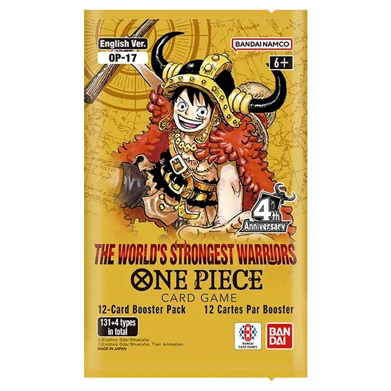 One Piece Card Game OP-17 (Sealed case of 12 boxes) - The World’s Strongest Warriors